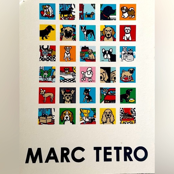 2 Marc Tetro French Bulldog Canvas Prints *Set of 2*  6”x6” each - Picture 8 of 8